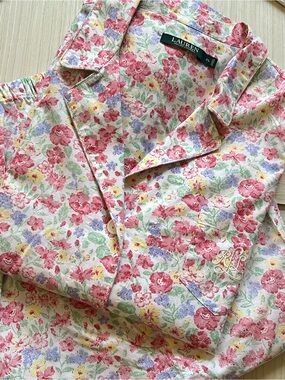 Lauren Ralph Lauren Soft Floral Pajama Set Size XL